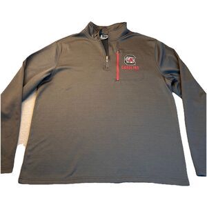 South Carolina GameCocks Mens ¼ Zip Pullover Size Large Stadium Athletics